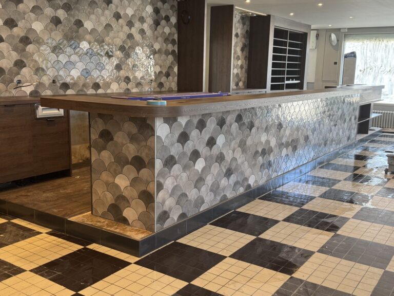 Faience ecaille de poisson bar les Embruns Cleder 1 - Saint-renan Brest