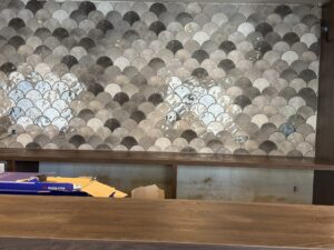 Faience ecaille de poisson bar les Embruns Cleder 6 - Saint-renan Brest