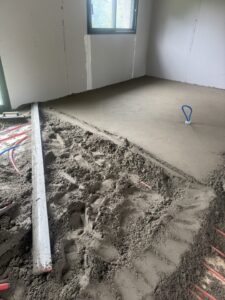 Pose de chape Pencran 4 - Saint-renan Brest