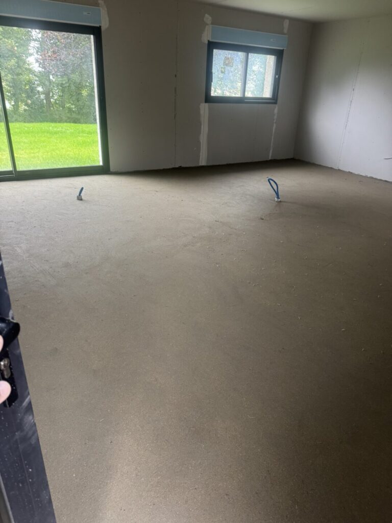 Pose de chape Pencran 5 - Saint-renan Brest