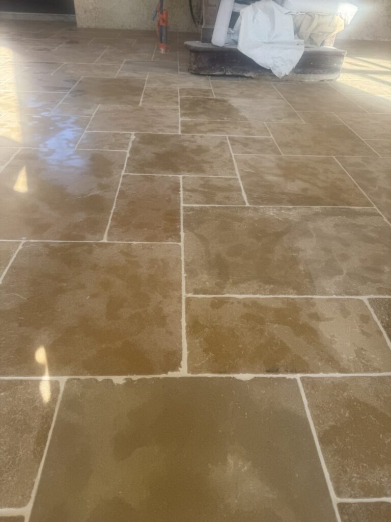 Travertin multi format epaisseur 20mm Hopital Camfrout 7 - Saint-renan Brest